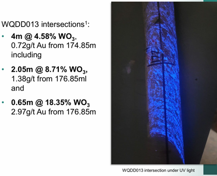 A blue light on a tube  AI-generated content may be incorrect.